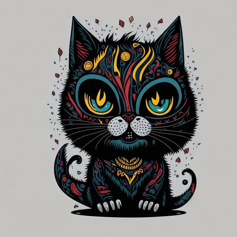 Whimsical Horror Cute Cartoon Characters