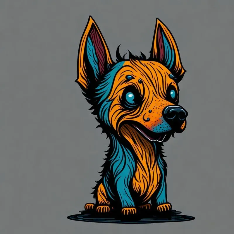 Whimsical Horror Cute Cartoon Characters