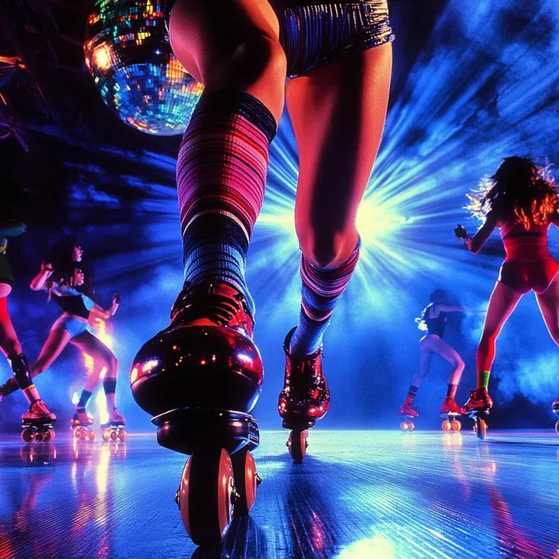 Vivid Retro 80s Cinematic Aesthetics