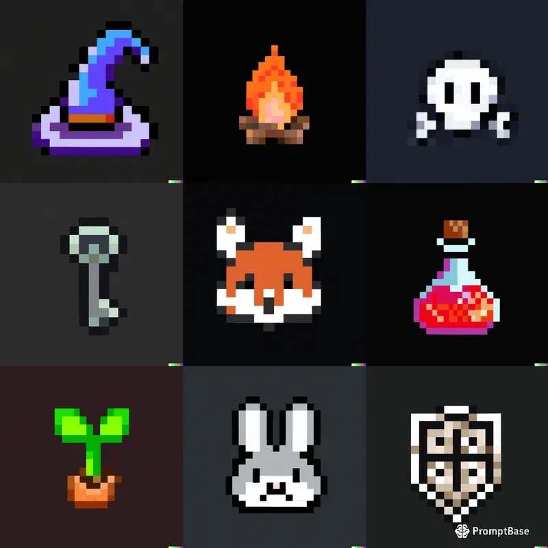 Pixel Art Icon Generator