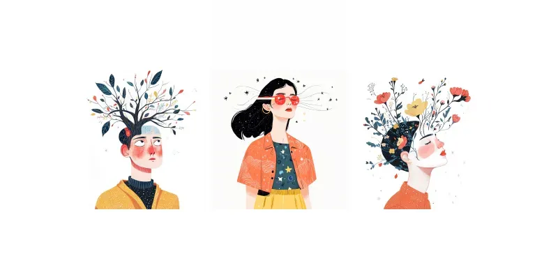 Minimalist Surrealism Line Art generated by undefined