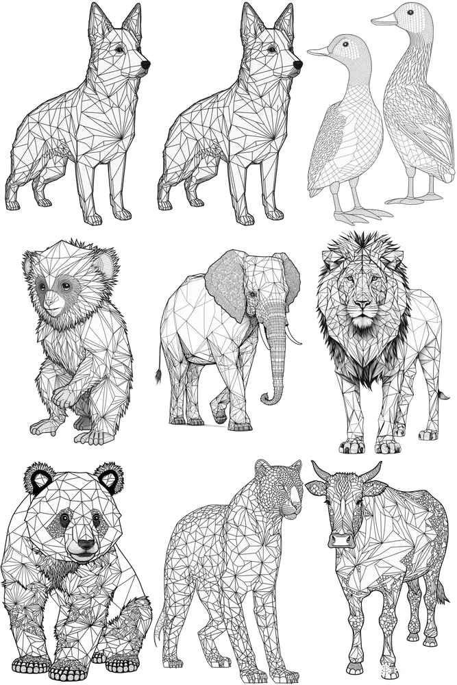 Adult Coloring Books Geometric Patterns