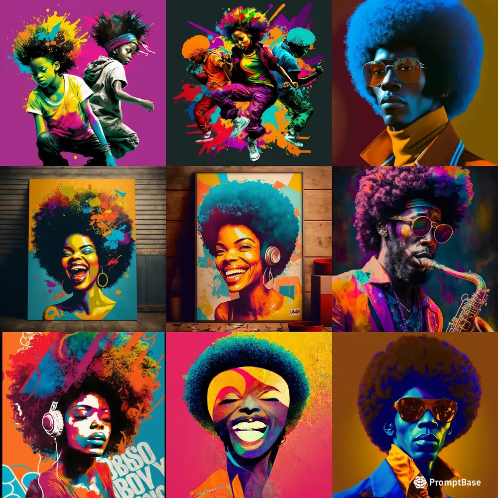 Funky Soul Vibrant Images