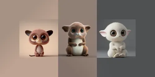 Creature Characters generated by dalle