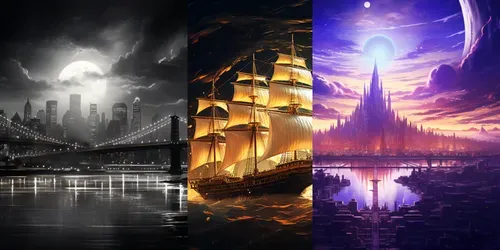 Eye Catching Images generated by midjourney