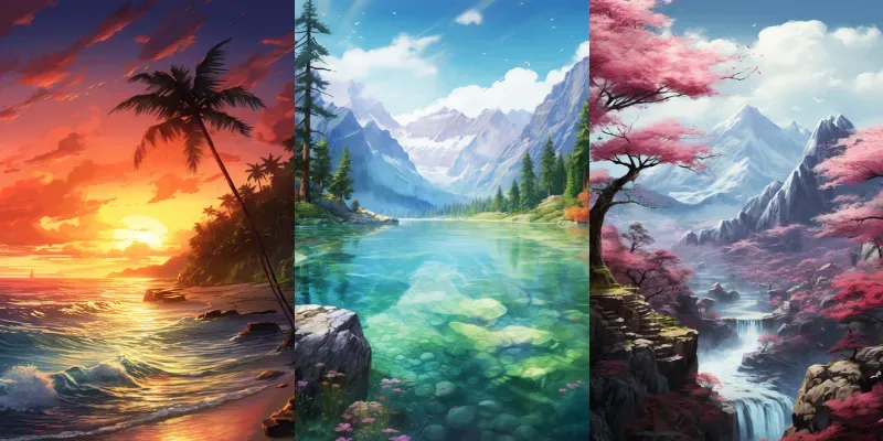 Stunning Nature Phone Wallpapers generated by undefined