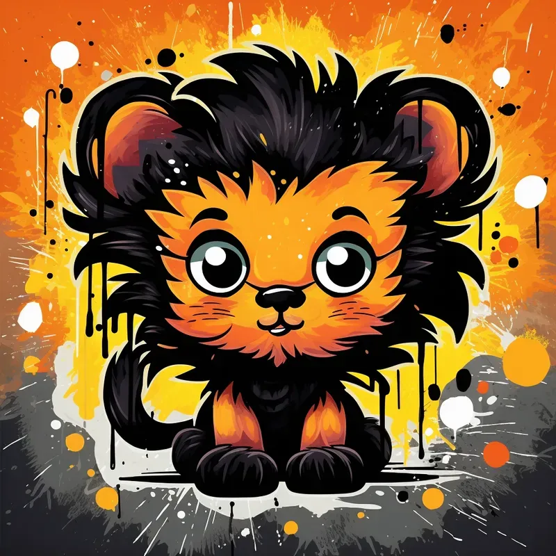 Cute Graffiti Animals