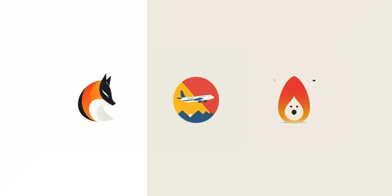Minimalistic Flat Vector Logos In Paul R generated by undefined