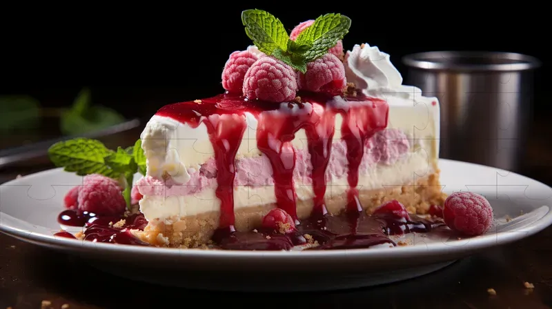 Delicious Pieces Of Cake Cheesecakes