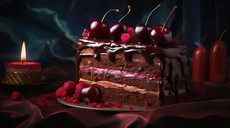 Delicious Pieces Of Cake Cheesecakes