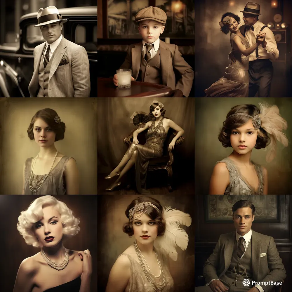 Vintage Portraits 1920s Editions