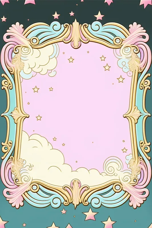 Ornate Pastel Frames