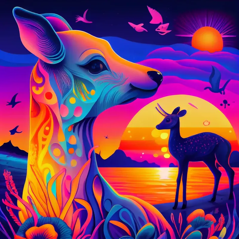 Vibrant Illustrations