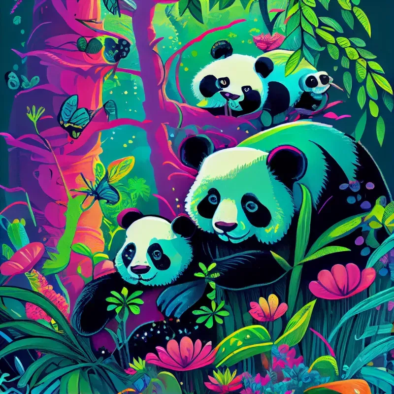 Vibrant Illustrations
