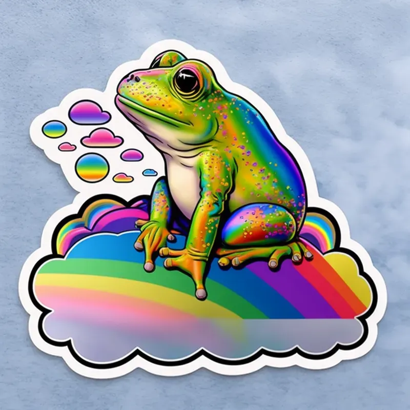 Animals On Cloud Stickers