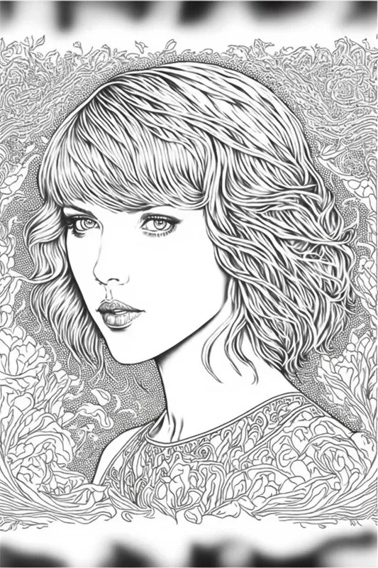Celeb Adult Coloring Pages