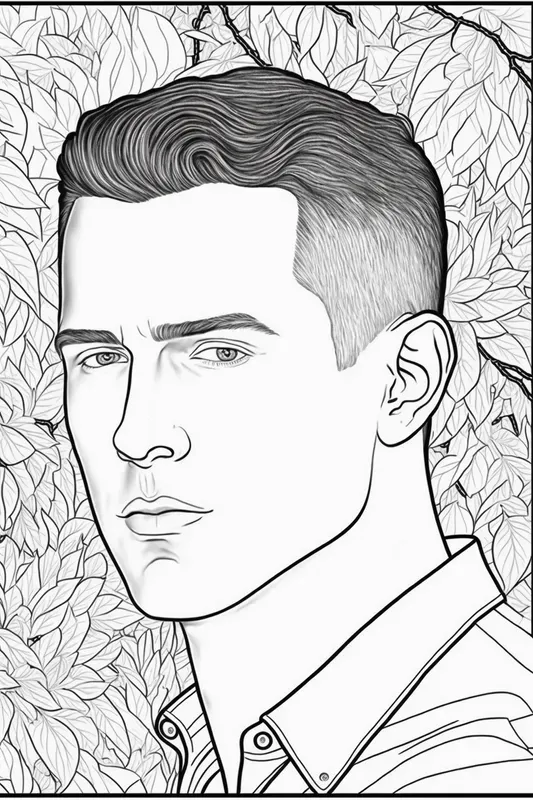 Celeb Adult Coloring Pages