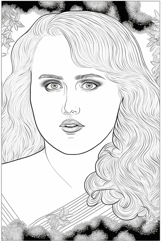 Celeb Adult Coloring Pages