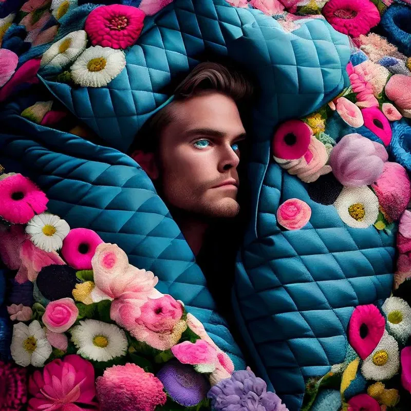 Quilted High Fashion Portraits