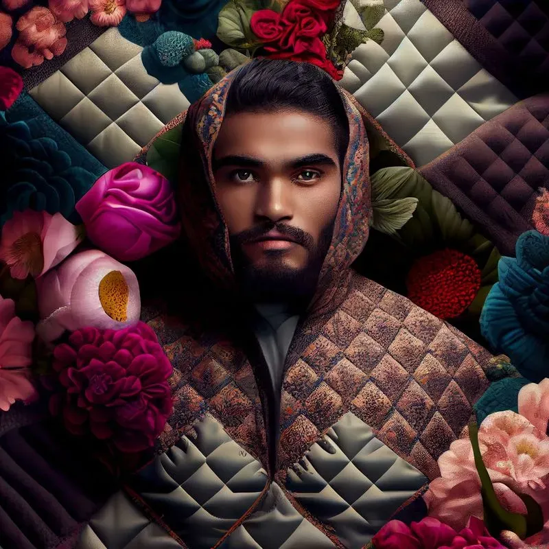 Quilted High Fashion Portraits