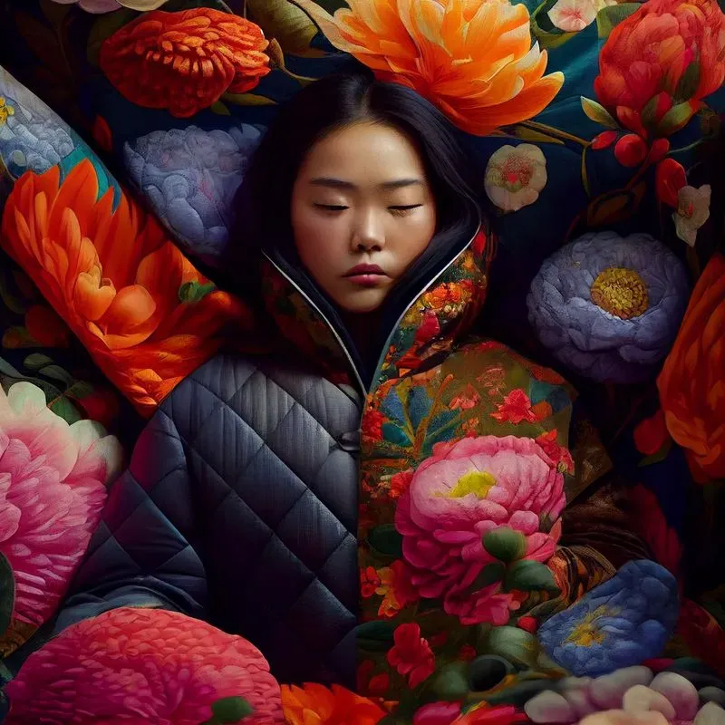 Quilted High Fashion Portraits