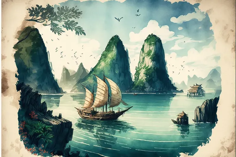 Kids Fantasy Watercolor Illustrations
