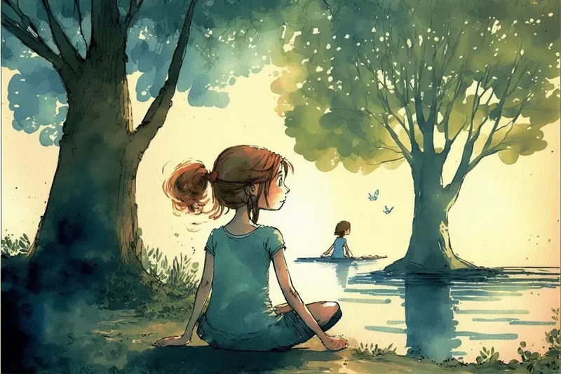 Kids Fantasy Watercolor Illustrations