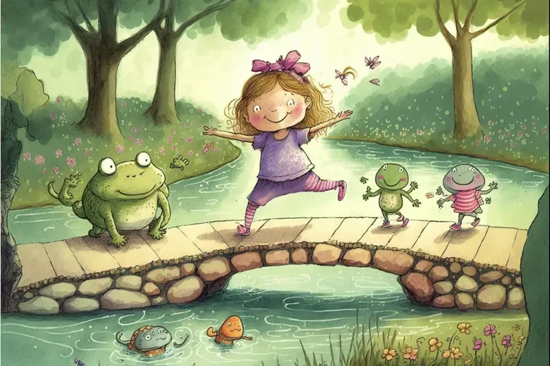 Kids Fantasy Watercolor Illustrations