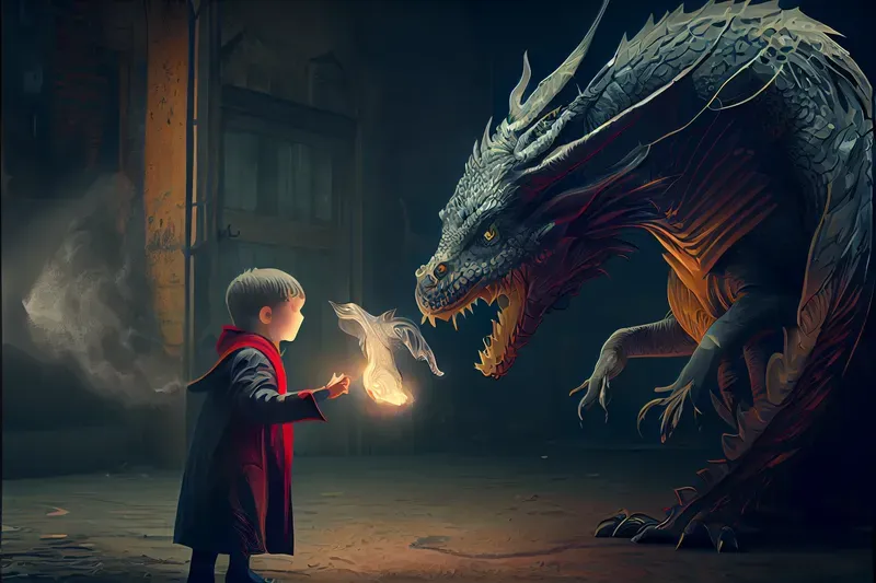 Epic Fantasy Storybook Illustrations