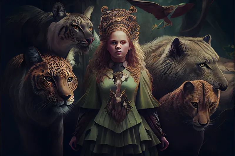 Epic Fantasy Storybook Illustrations
