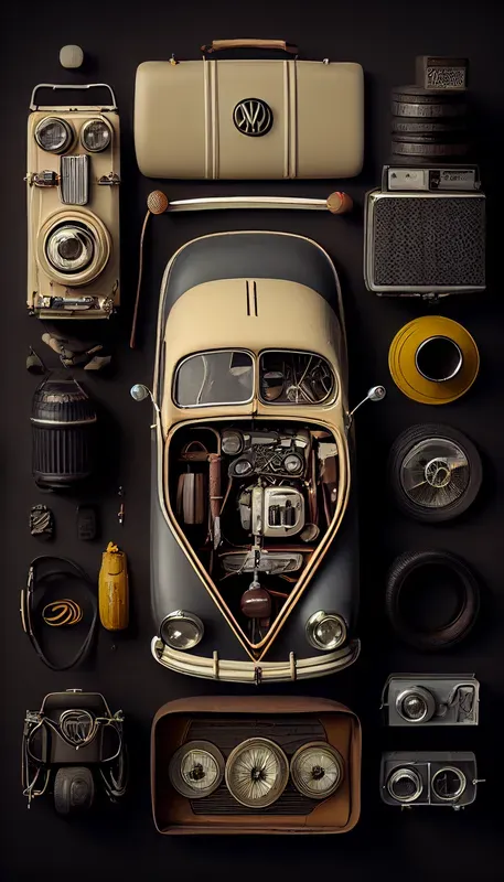 Classic Car Knoll Posters