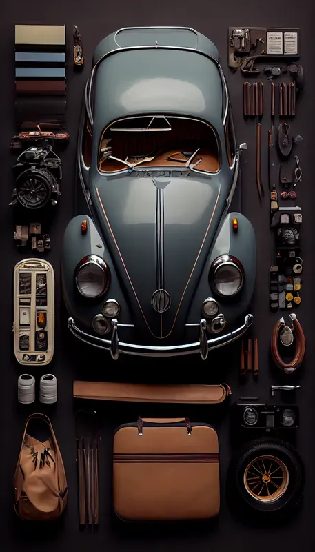 Classic Car Knoll Posters
