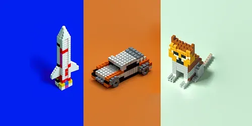 Block Build Inspiration generated by dalle