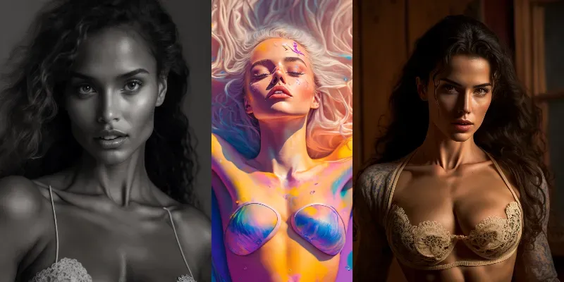 Gorgeous Beautiful Women Models generated by undefined