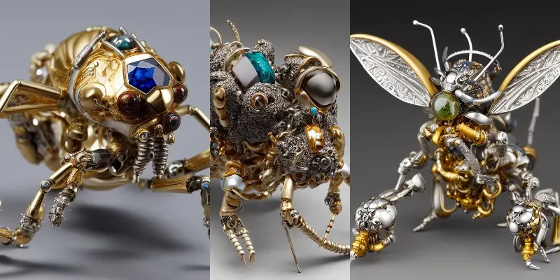 Insects Jewelry generated by undefined