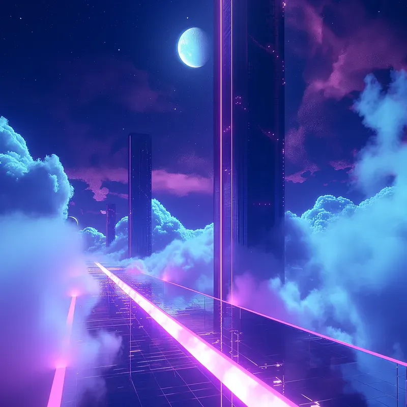 Synthwave Album Covers