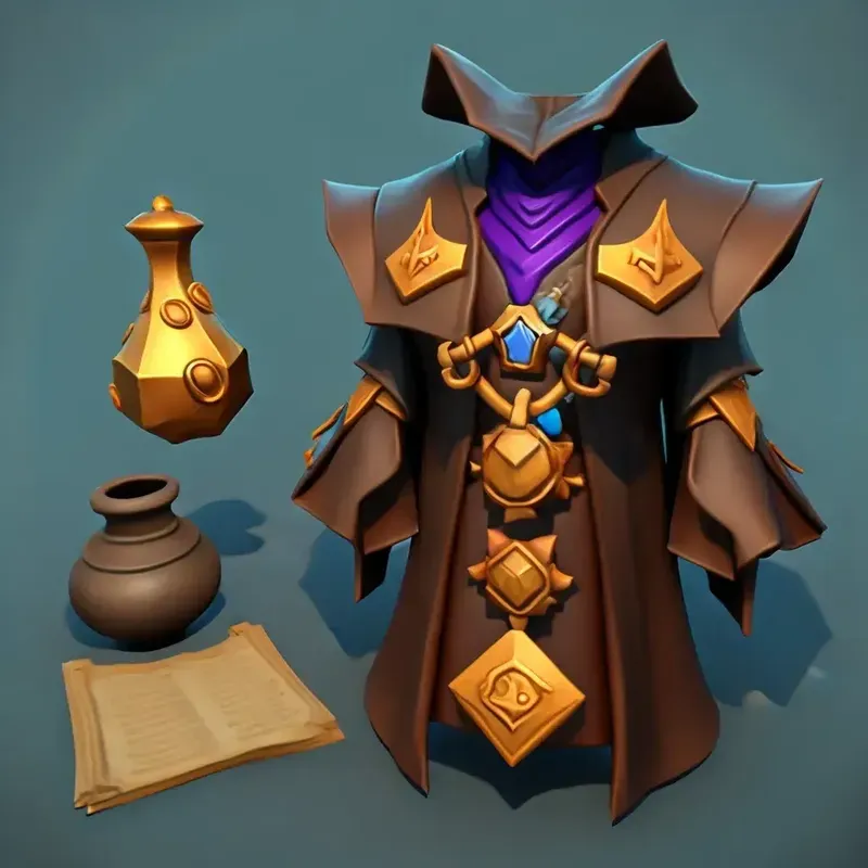 3D Game Item Collections
