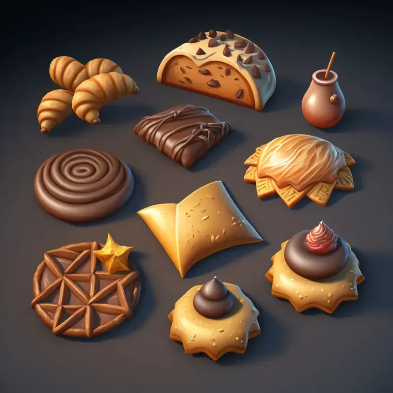 3D Game Item Collections