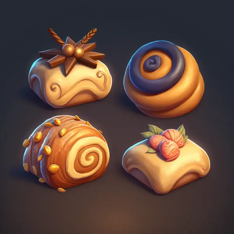 3D Game Item Collections