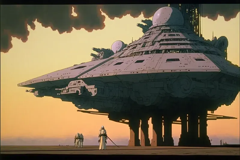 Studio Ghibli Style Anime Screengrabs