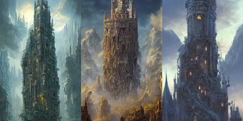 DnD Towers generated by undefined