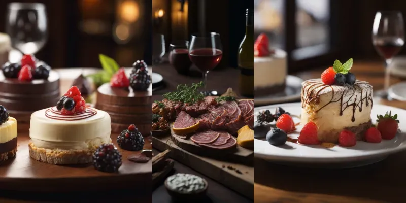 Highend Culinary Photographs generated by undefined