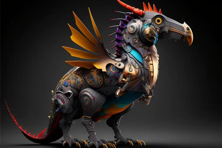 Medieval-tech Dragon Knights