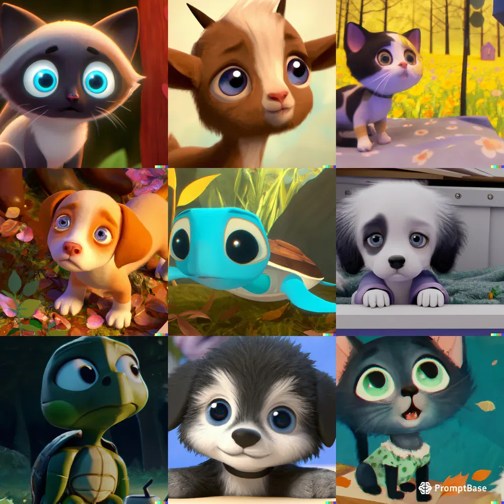 Cute Animal Movie Shots