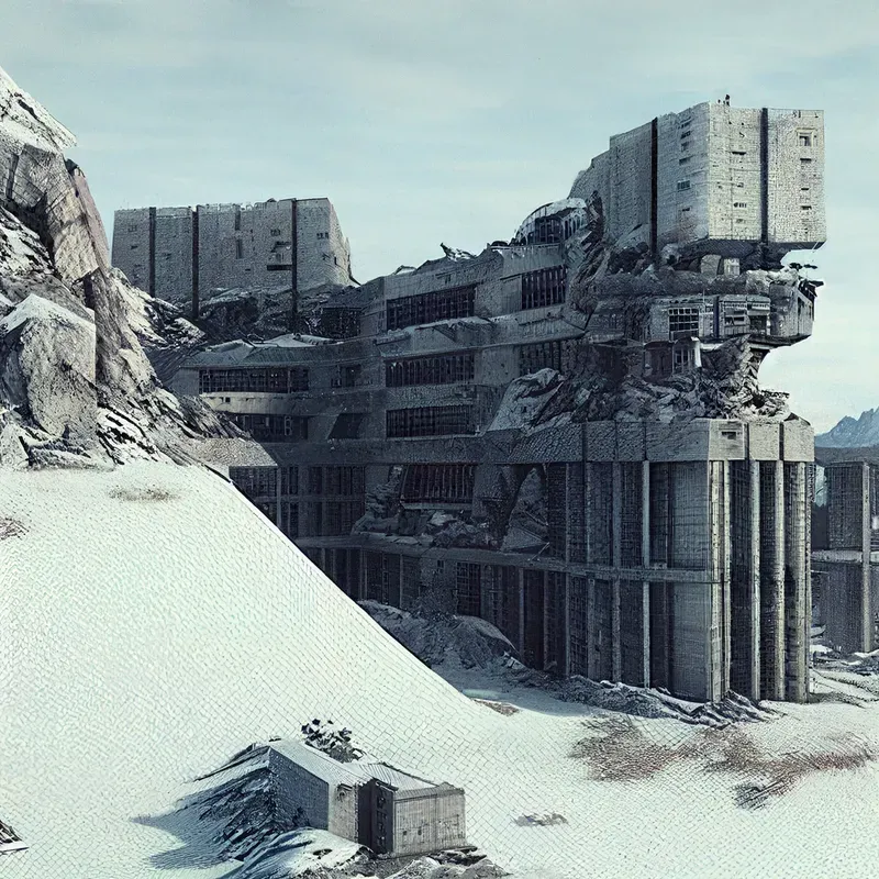 Photoreal Brutalisms