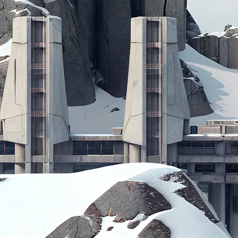 Photoreal Brutalisms