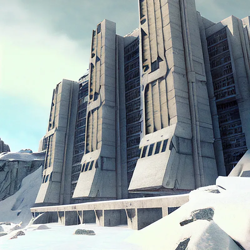 Photoreal Brutalisms
