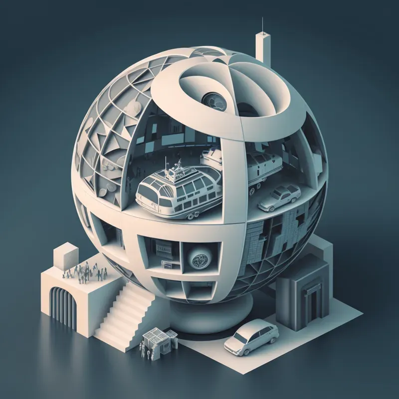 Isometric Architectural Illustrations
