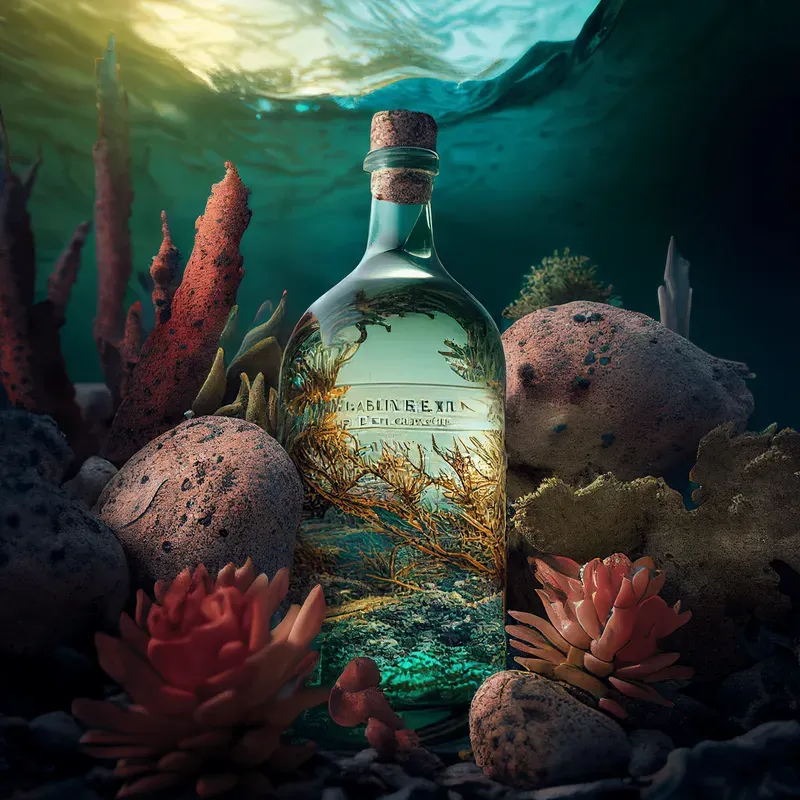Bottles In The Ocean