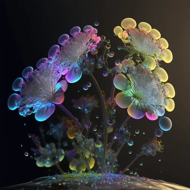 Bioluminescent Flowers